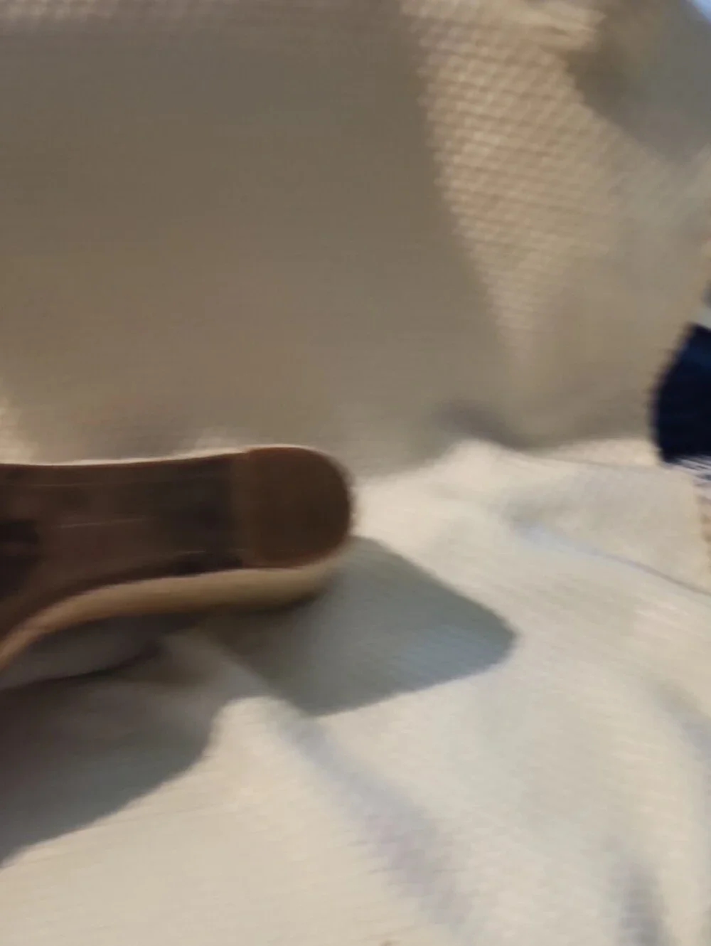 Dolce Vita Beige Knotted Espadrille Platform Mules with Tan Insole